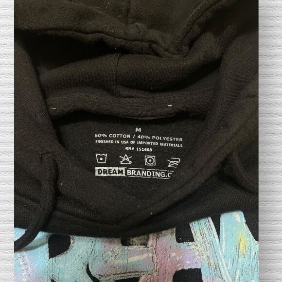 Dream Hoodie Medium Skater Punk Sweatshirt - Picture 7 of 15